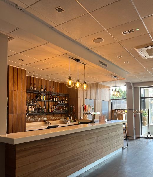 Clubhouse bar at Lexden Wood