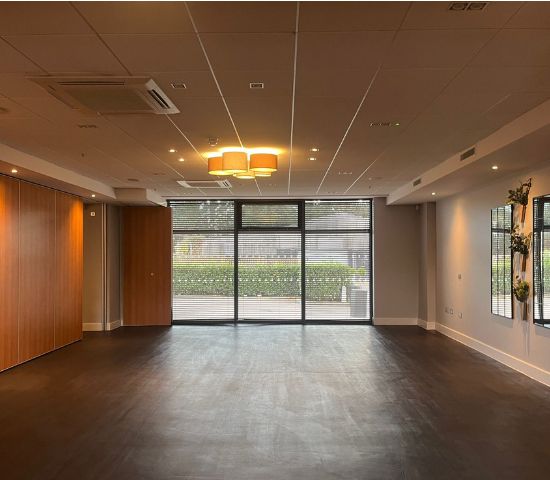 The Lexden Suite ready for an event